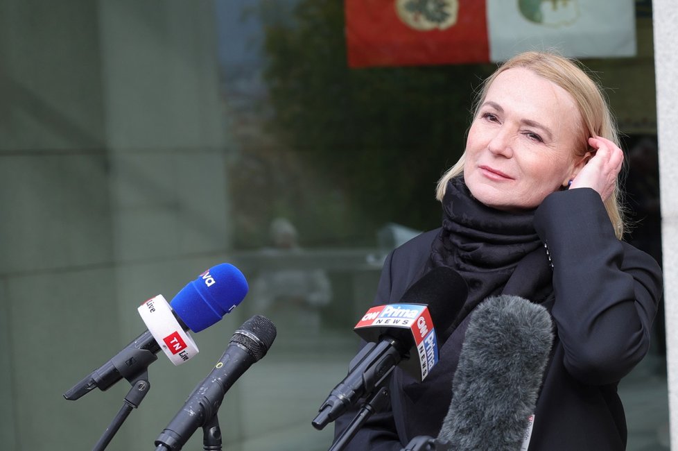 Jana Černochová (ODS) na Vítkově (28.10.2025) Jana Černochová (ODS) na Vítkově (28.10.2025)