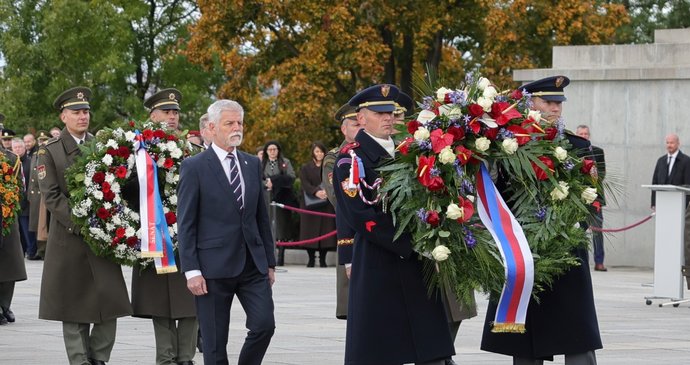 Pieta na Vítkově: Petr Pavel (28.10.2025)