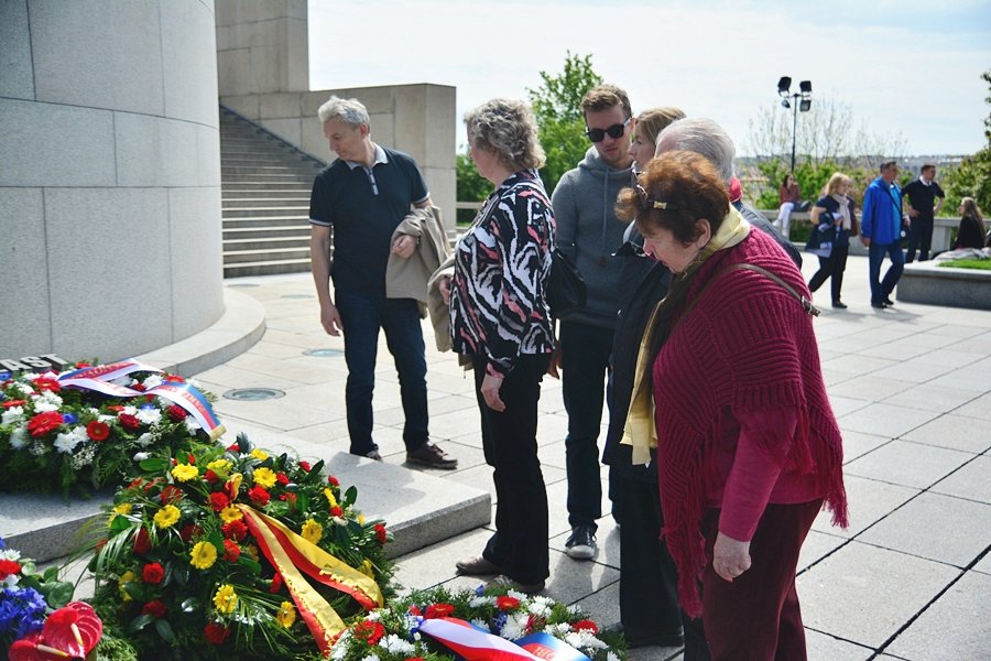 Pietní akt při příležitosti 72. výročí ukončení 2. světové války