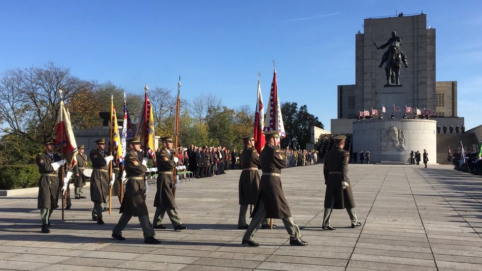 Pieta na pražském Vítkově (28. 10. 2019)