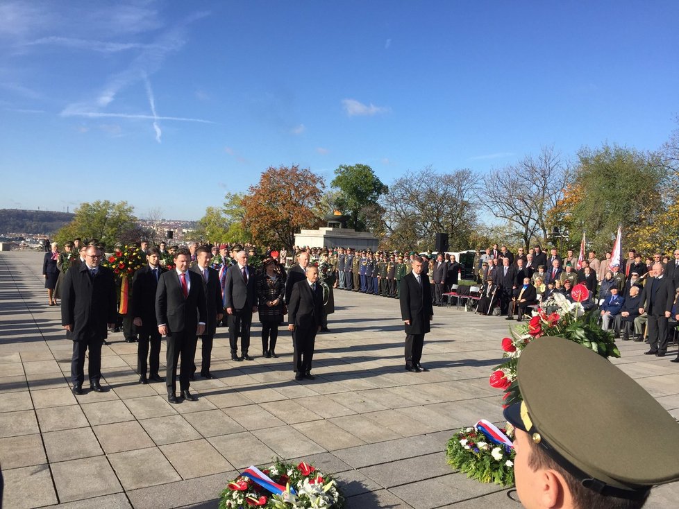 Pieta na pražském Vítkově (28. 10. 2019)