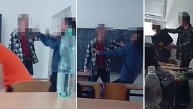 Incident mezi žákem a učitelem skončil napadením.