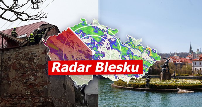 Silný vítr dorazí do Česka, může lámat stromy. Sledujte radar Blesku