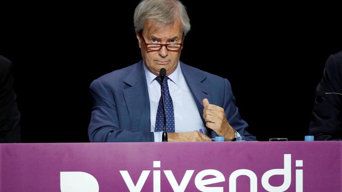Mediální konglomerát Vivendi, jehož většinovým vlastníkem je francouzský podnikatel Vincent Bolloré (na snímku), se chystá převzít nadnárodní skupinu Lagardère. Vznikne tím jedna z největších mediálních společností v Evropě.