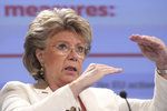 Viviane Reding, lucemburská europoslankyně a někdejší dlouholetá eurokomisařka, je „matkou konce roamingu“. Bojovala za něj 10 let.