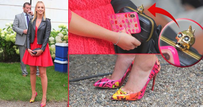 Dcera předsedy vlády Andreje Babiše Vivien (17) doprovodila ve čtvrtek svého otce na recepci na francouzské ambasádě