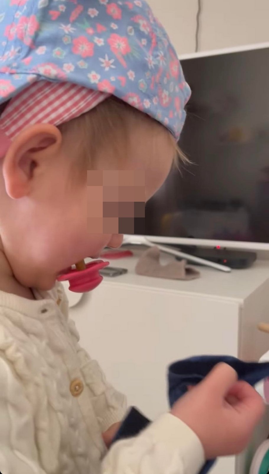 Alena Šeredová ukázala pokojíček malé Vivienne Charlotte.