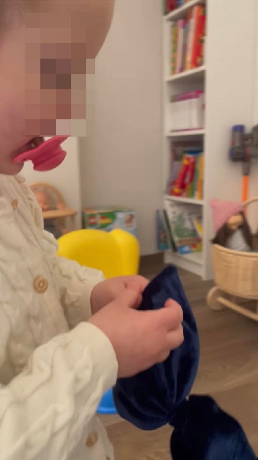 Alena Šeredová ukázala pokojíček malé Vivienne Charlotte.