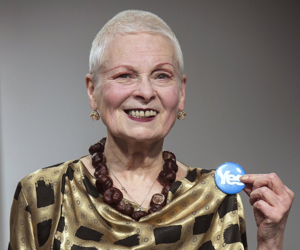 Vivienne Westwood je pro samostatnost Skotska!