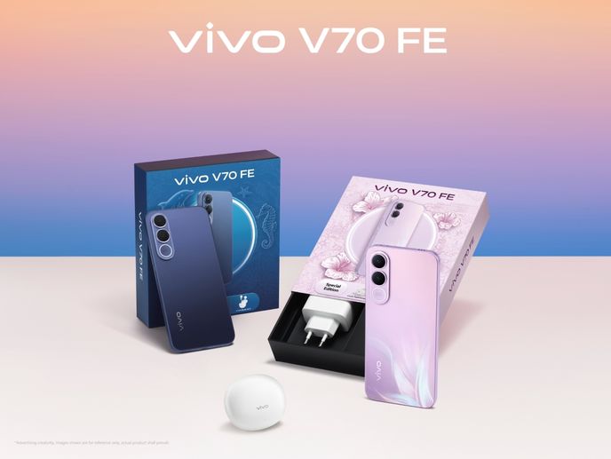 vivo V70 FE v prémiovém balíčku vivo V70 FE v prémiovém balíčku