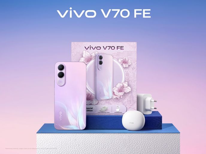 vivo V70 FE v prémiovém balíčku vivo V70 FE v prémiovém balíčku
