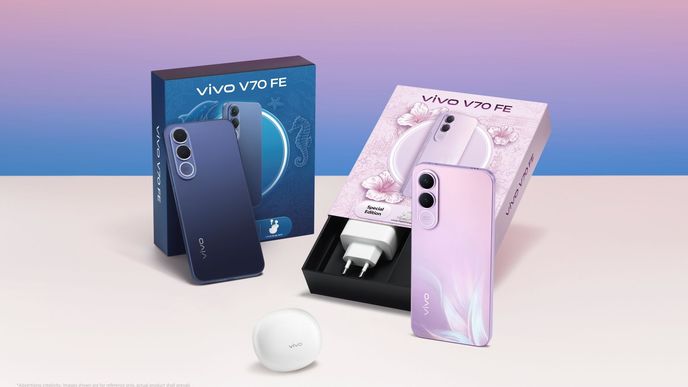 vivo V70 FE v prémiovém setu vivo V70 FE v prémiovém setu