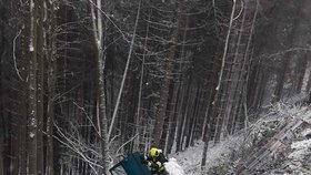 Dopravní nehoda u Vizovic