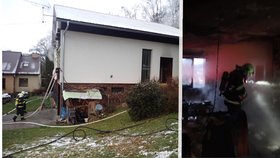 Sušička na ovoce způsobila požár domu v Vizovicích: Pejsek našel v plamenech smrt.