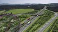 Vizualizace dálnice D3 z Českých Budějovic do Rakouska