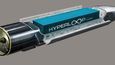 vizualizace nákladní kapsle pro hyperloop