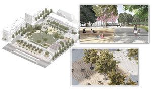 Vizualizace revitalizace náměstí Jiřího z Lobkovic