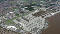 Vizualizace továrny Siemensu v britském Hullu