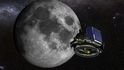 Vizualizace vesmírného plavidla Moon Express