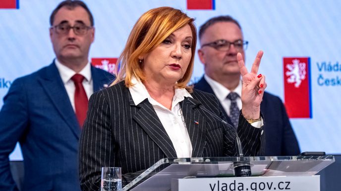 Tiskovka po jednání vlády: Alena Schillerová (26.1.2026) Tiskovka po jednání vlády: Alena Schillerová (26.1.2026)