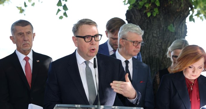 Tiskovka vlády Andreje Babiše (ANO) k půl roku vládnutí: Aleš Juchelka (ANO) (9.7.2026)