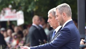 Česká vláda přiletěla do Košic na společné jednání se slovenskou vládou. (17. 9. 2018).