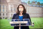 Tiskovka po jednání vlády: Ministryně práce a sociálních věcí Jana Maláčová
