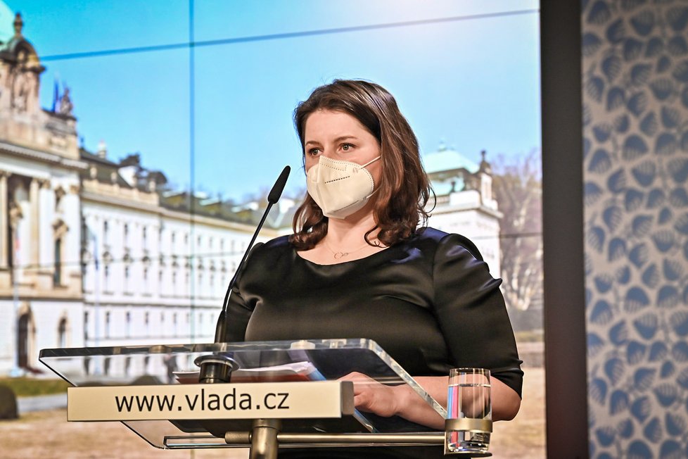 Ministryně práce a sociálních věcí Jana Maláčová