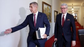 Jednání vlády: Andrej Babiš a Karel Havlíček (16.12.2025)
