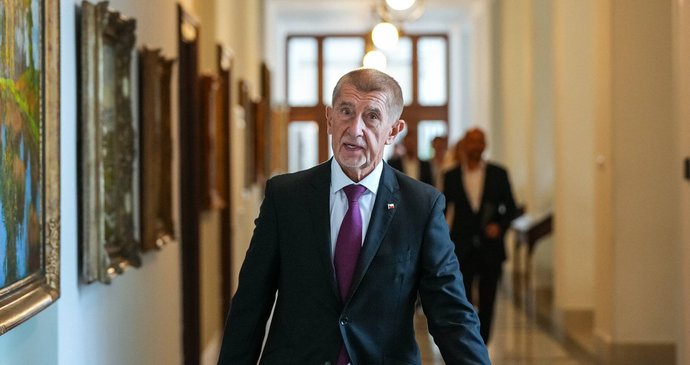 Andrej Babiš na Úřadu vlády (září 2026)