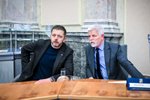 Petr Pavel a Vít Rakušan na mimořádném jednánívlády po střelbě na FF UK