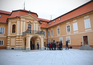 Výjezdní zasedání vlády na zámku Štiřín (20.4.2022)