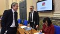 Jednání vlády: Ministři Stropnický, Metnar a Schillerová