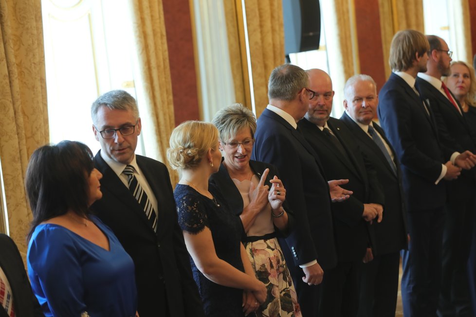 Prezident Miloš Zeman jmenuje vládu premiéra Andreje Babiše (27. 6. 2018).