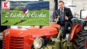 Ministr zemědělství Marian Jurečka (KDU-ČSL) vyrazil proti řetězci Kaufland