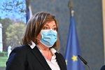 Alena Schillerová: Tiskovka po jednání vlády o dalších opatření kvůli koronaviru (1. 4. 2020)