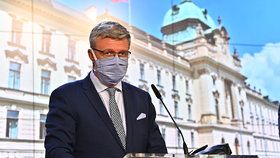 Tisková konference po jednání vlády: Karel Havlíček (za ANO; 17. 8. 2020)