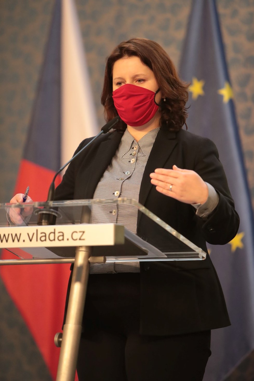 Jednání vlády o koronaviru 25. května 2020: Jana Maláčová (ČSSD)