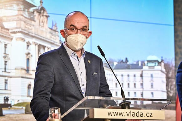 Tisková konference po jednání vlády (18. 3. 2021): Jan Blatný (za ANO)