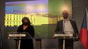 Jednání vlády o koronaviru 25. května 2020: Alena Schillerová (za ANO) a Robert Plaga (ANO)