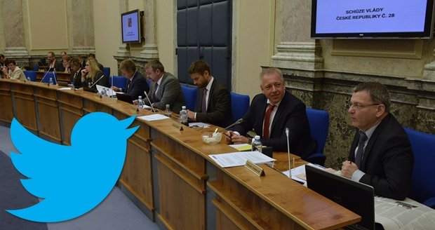 Ministři na Twitteru