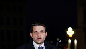 Kandidát na ministra životního prostředí Petr Hladík na Pražském hradě. (4. 1. 2023)
