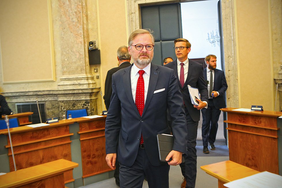 Zasedání vlády k sankčnímu zákonu i k energetickému tarifu (22.6.2022)