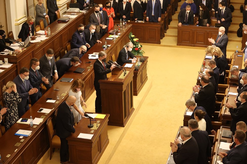 Jednání Sněmovny o důvěře vlády (13.1.2022)