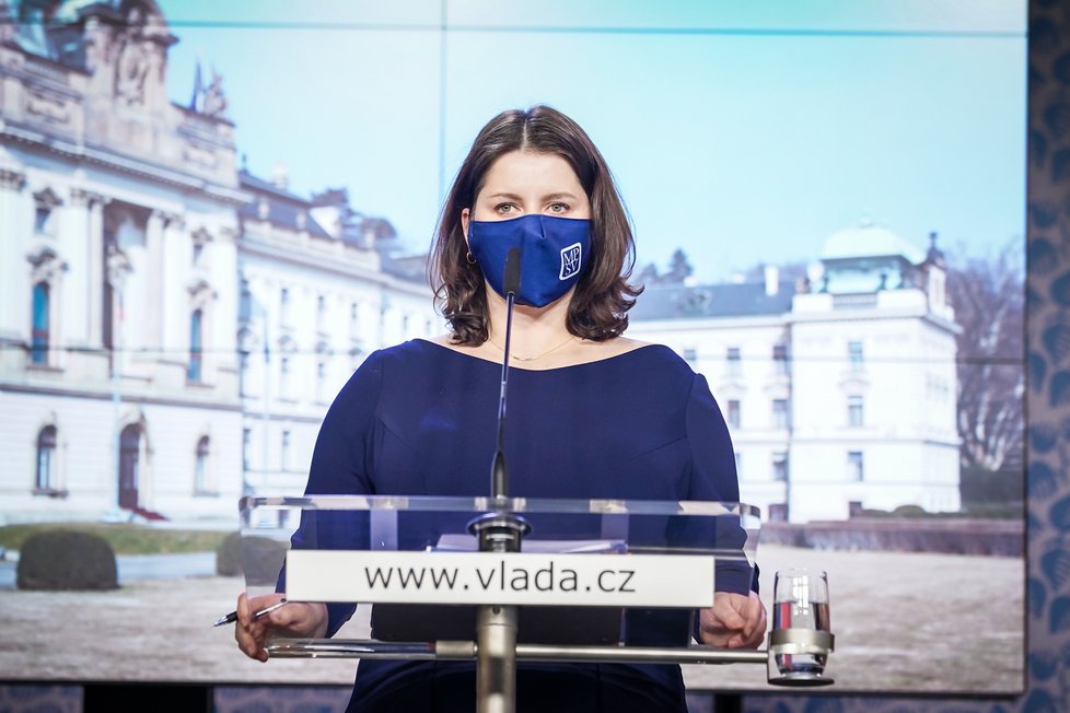 Jednání vlády (11. 1. 2021): Jana Maláčová (ČSSD)