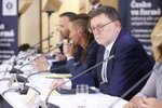 Tisková konference ke konsolidačnímu balíčku: Ministr financí Zbyněk Stanjura (ODS) (11.5.2023)