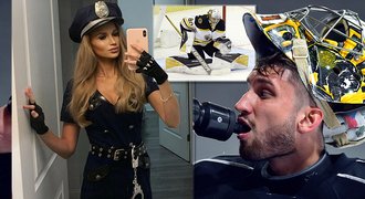 Vladař: Nová česká hvězda v NHL. Šéfuje mu sexy policajtka Andrea!