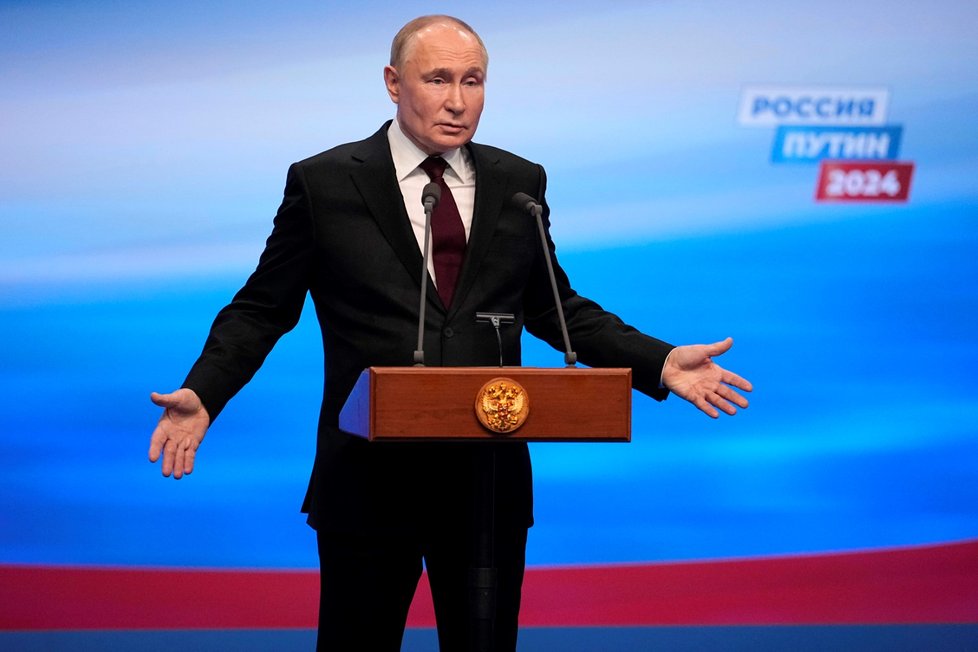 Vladimir Putin: První projev po volebním vítězství (17. 3. 2024)