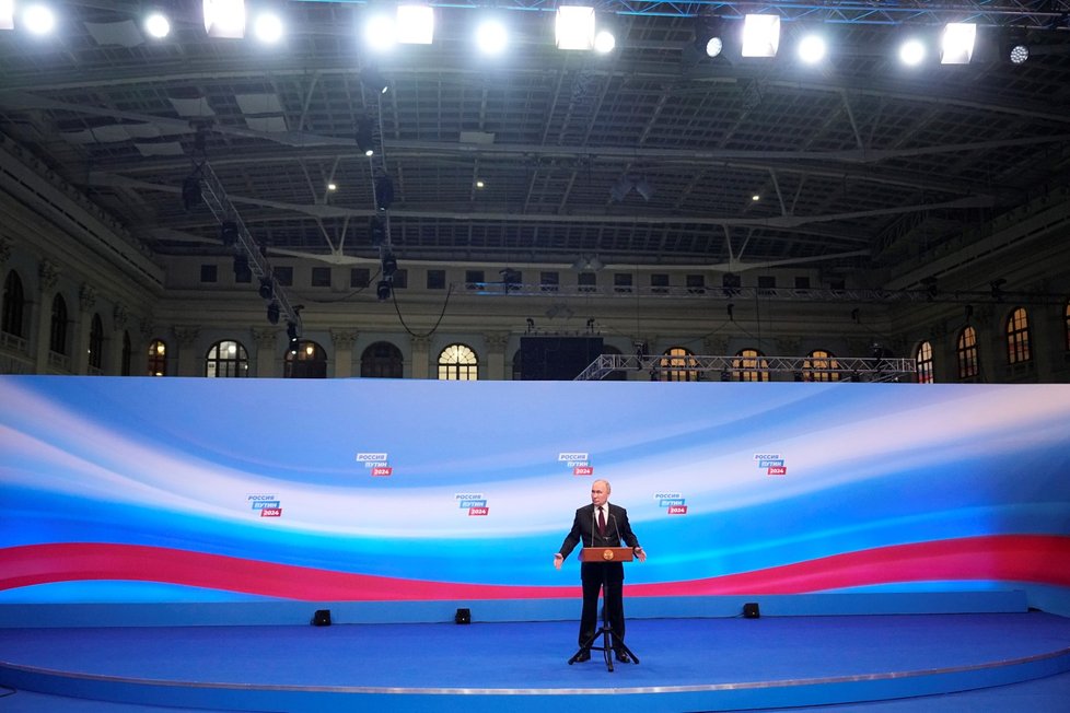 Vladimir Putin: První projev po volebním vítězství (17. 3. 2024)