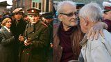 Dojemné loučení: Ovdovělý „major Zeman“ Brabec (82) objímal starého kamaráda
